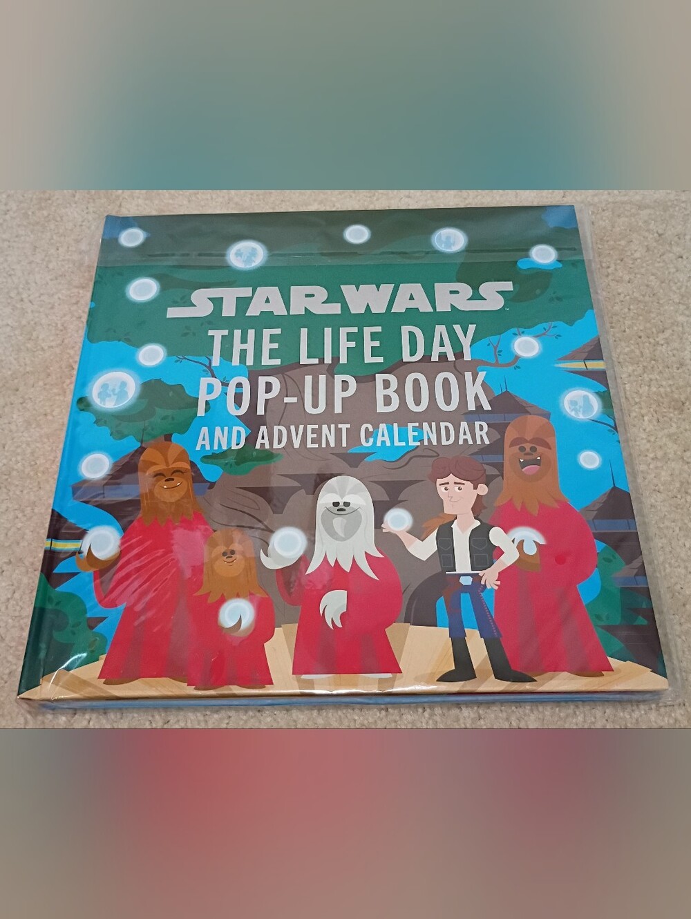 Star Wars Life Day Pop-Up Book and Advent Calendar - Blue & Red